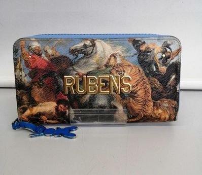 Louis Vuitton x Jeff Koons Zippy Wallet Peter Paul Rubens Monogram Celty Masters Collection