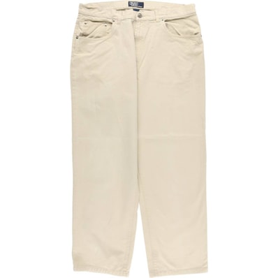 古着 ラルフローレン Ralph Lauren POLO by Ralph Lauren テーパード コットンパンツ メンズw34相当/eaa599191