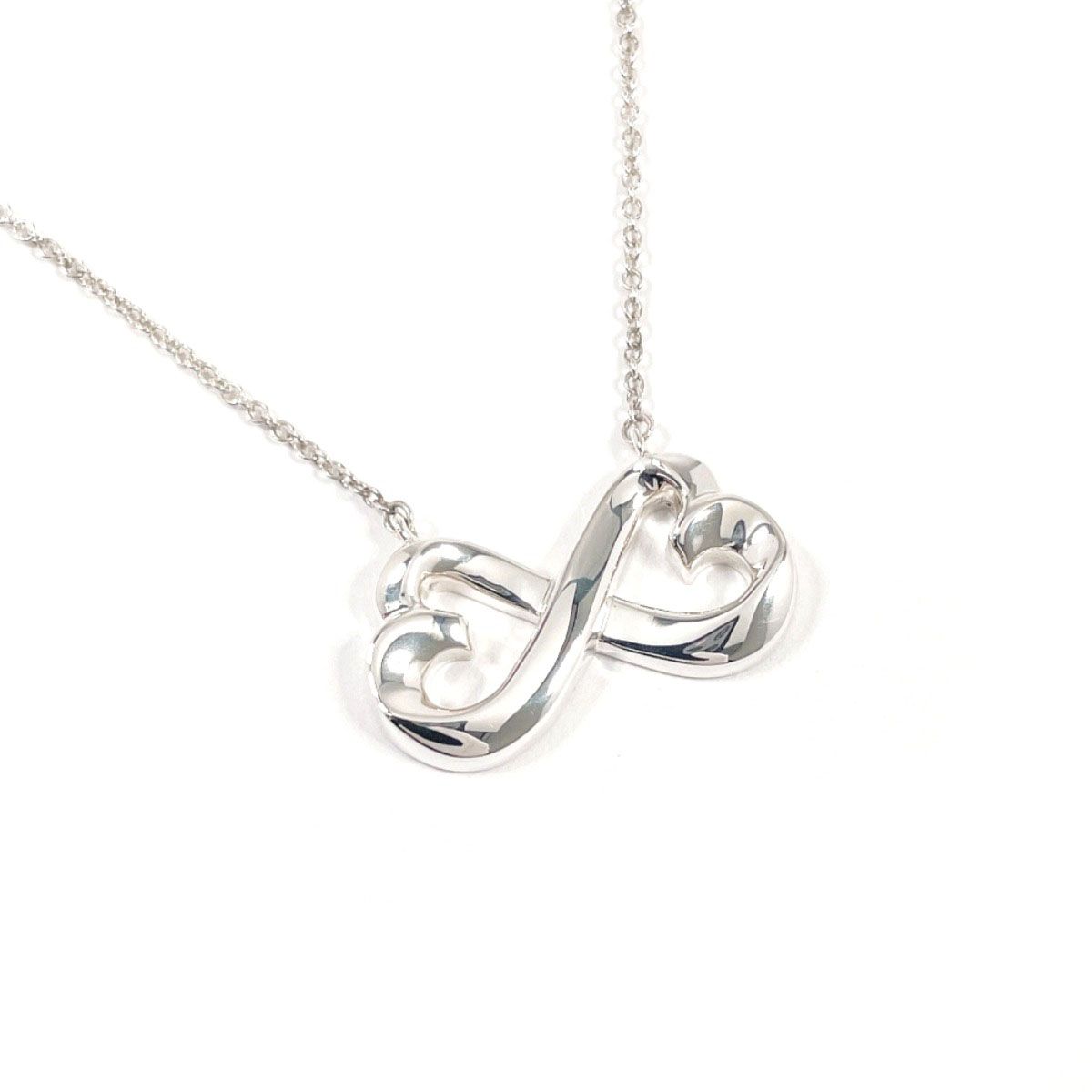 ティファニー ネックレス ダブルラビングハート パロマピカソ  シルバ