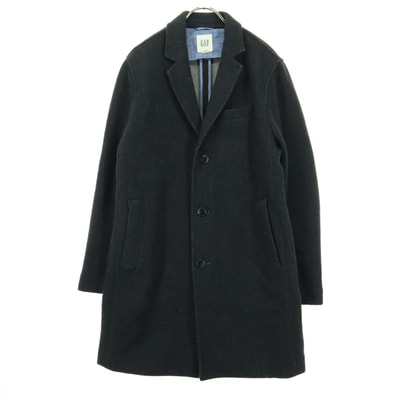 GAP ギャップ 長袖 チェスターコート XS グレー