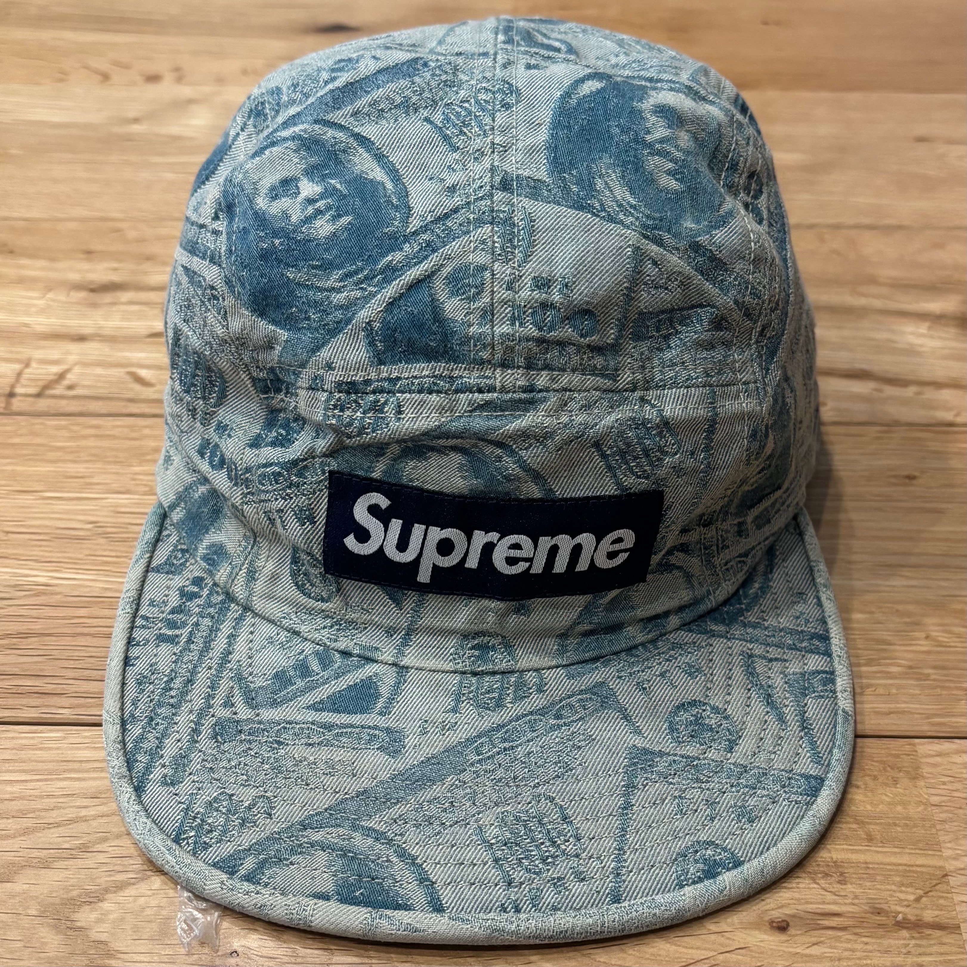 Supreme 100 Dollar Bill Camp Cap ドル マネー キャップ