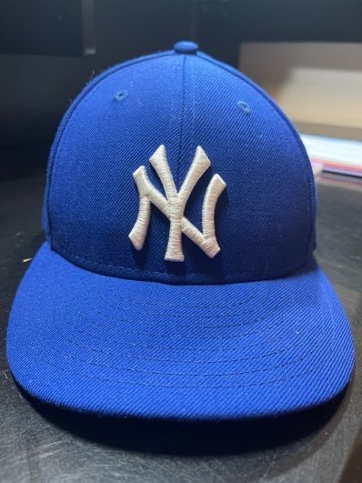 Kith x Major League Baseball New York Yankees New Era 59Fifty Retro Crown Cap "Royal Blue"