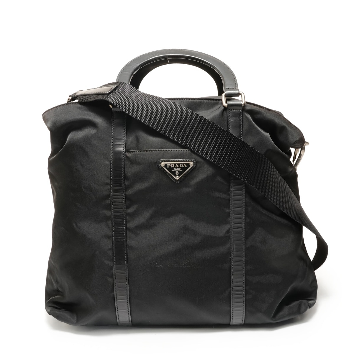 プラダ PRADA トート 2WAY ナイロン ハンドバッグ【中古】