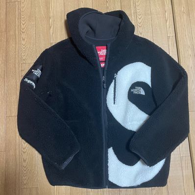 Supreme x The North Face S Logo Hooded Fleece Jacket "Black"