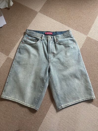 Supreme Baggy Denim Short "Dirty Indigo" (23SS)