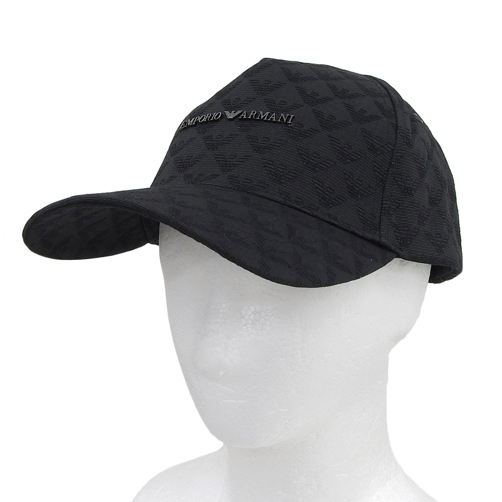 極美品 エンポリオ アルマーニ キャップ ブラック メンズ UNI