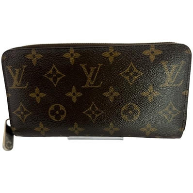 ルイヴィトン LOUIS VUITTON ラウンドファスナー M60017 モノグラム 長財布