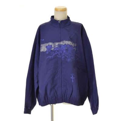 Travis Scott Cactus Jack x Fragment x Nike Tokyo Windbreaker Zip Jacket "Navy"