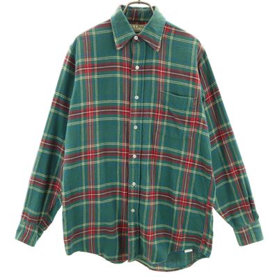 L.L.Bean 80s 長袖 ネルシャツ