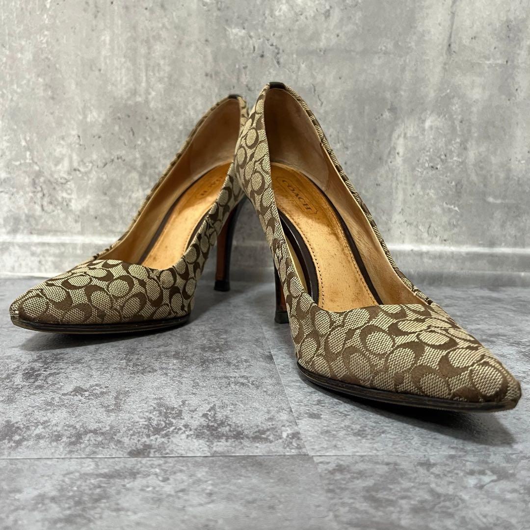 コーチ パンプス レディース