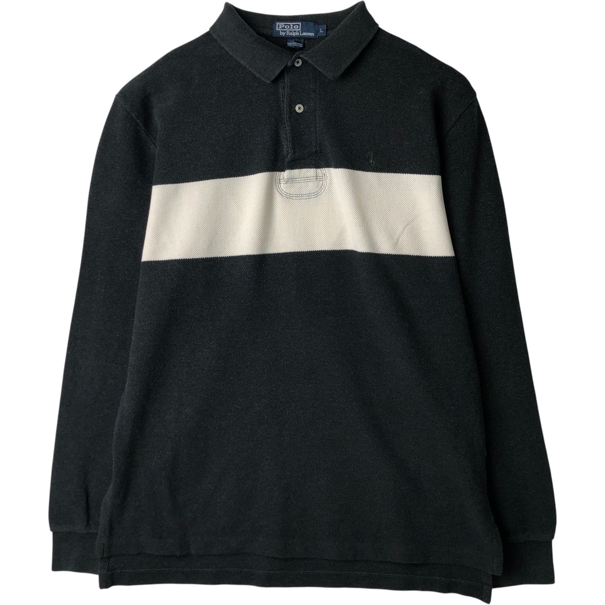 古着 ラルフローレン Ralph Lauren POLO by Ralph Lauren 長袖 ポロシャツ メンズL相当/eaa616505