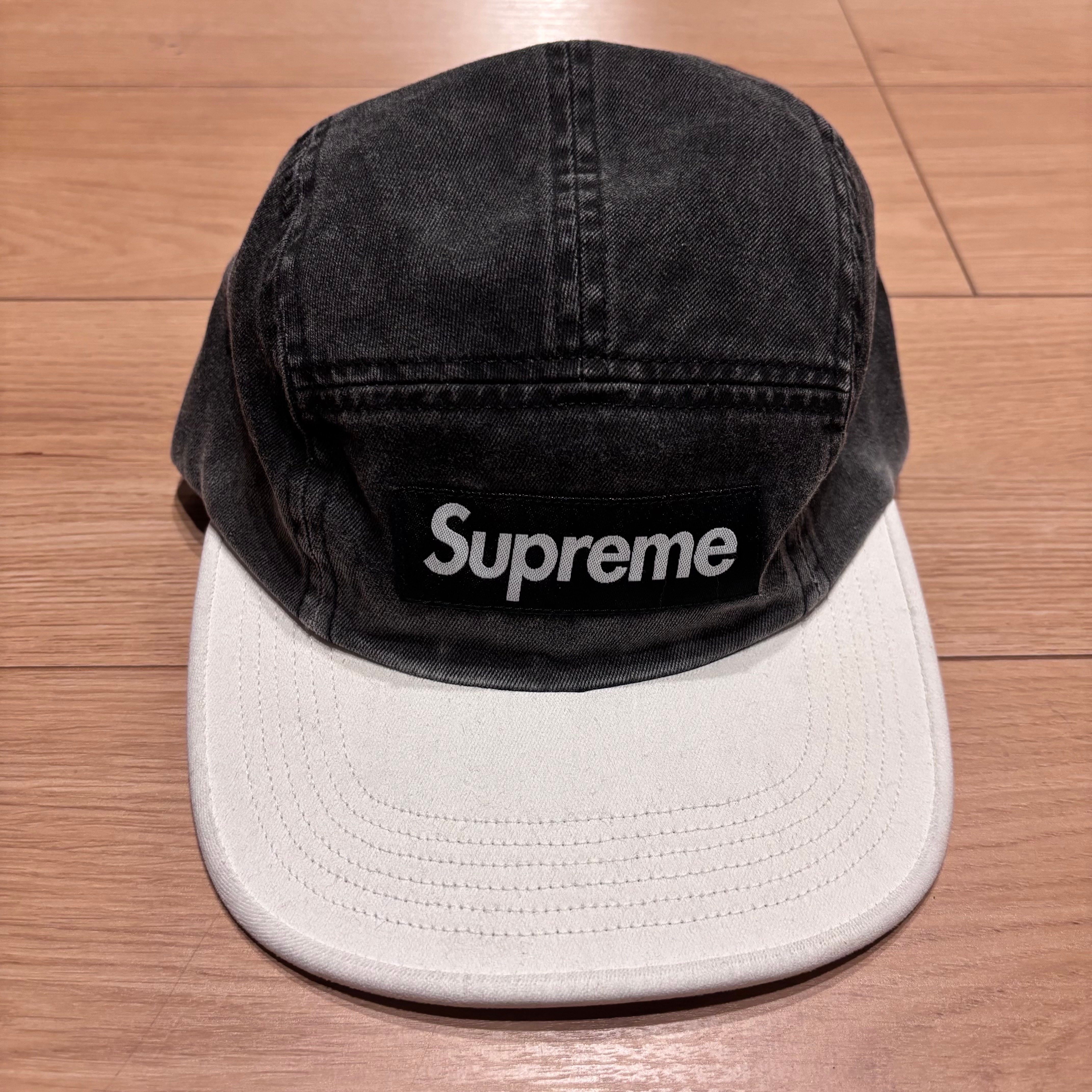 Supreme Pigment 2-Tone Camp Cap "Black"