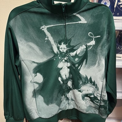 Supreme x Frank Frazetta Track Jacket "Dark Green"