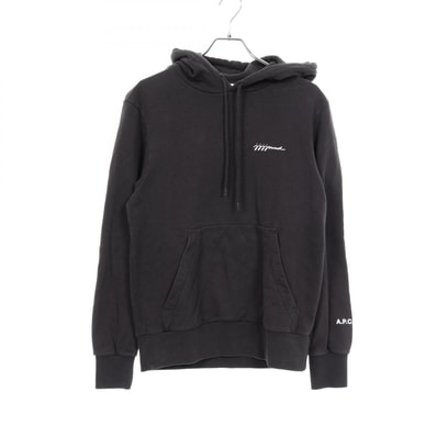 アーペーセー A.P.C. A.P.C. × JJJJOUND パーカー 衣料品 トップス コットン メンズ ブラック系 【中古】