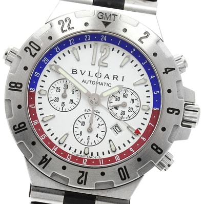 ブルガリ ディアゴノ GMT40SFB メンズ 【中古】