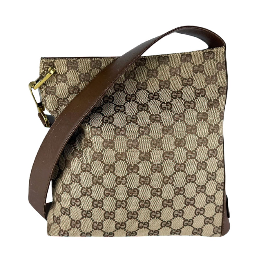 C (やや傷や汚れあり)】グッチ GUCCI ショルダーバッグ GGキャンバス