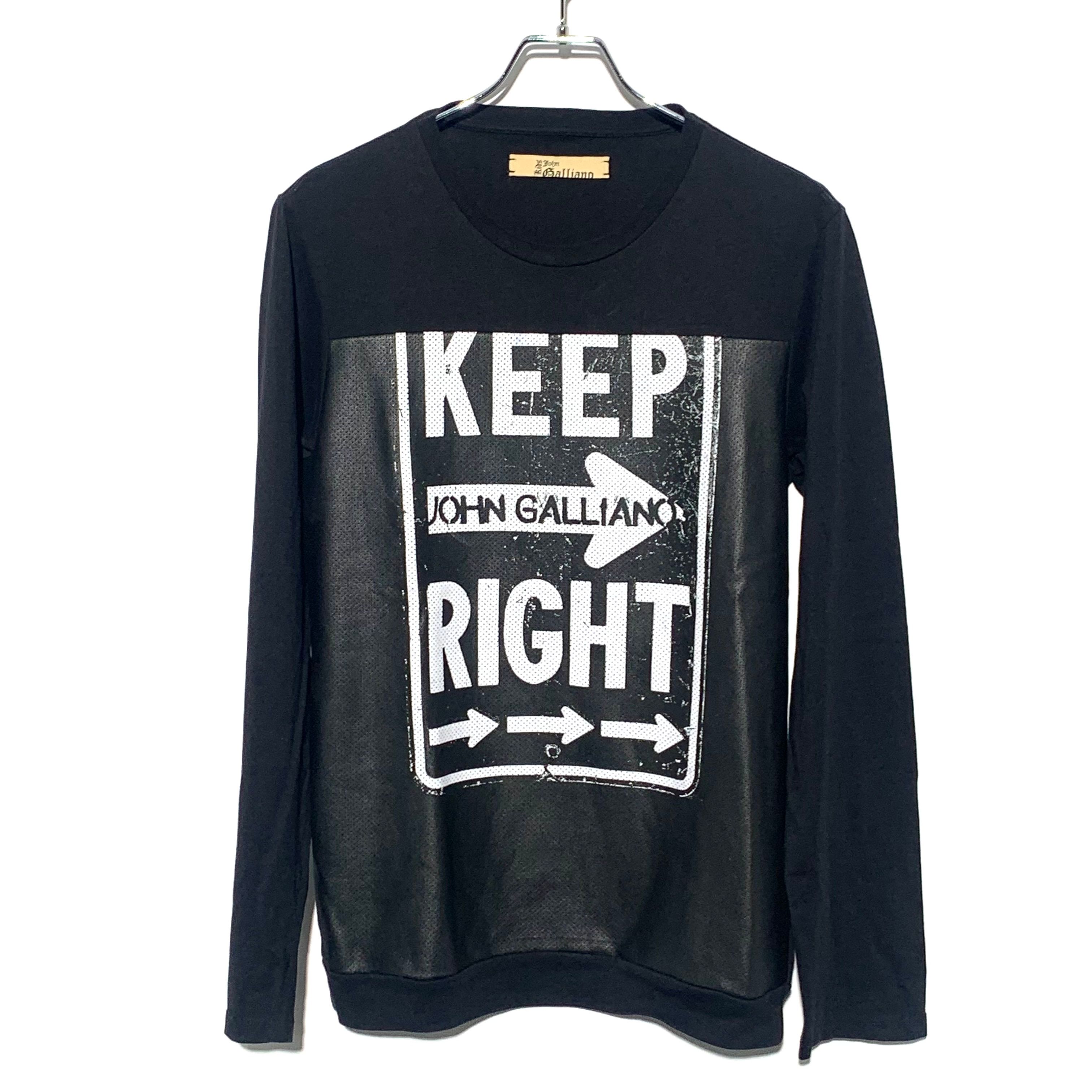 KEEP RIGHT プリント L/S Tee