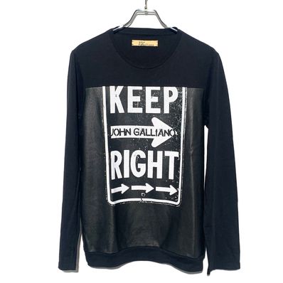 KEEP RIGHT プリント L/S Tee