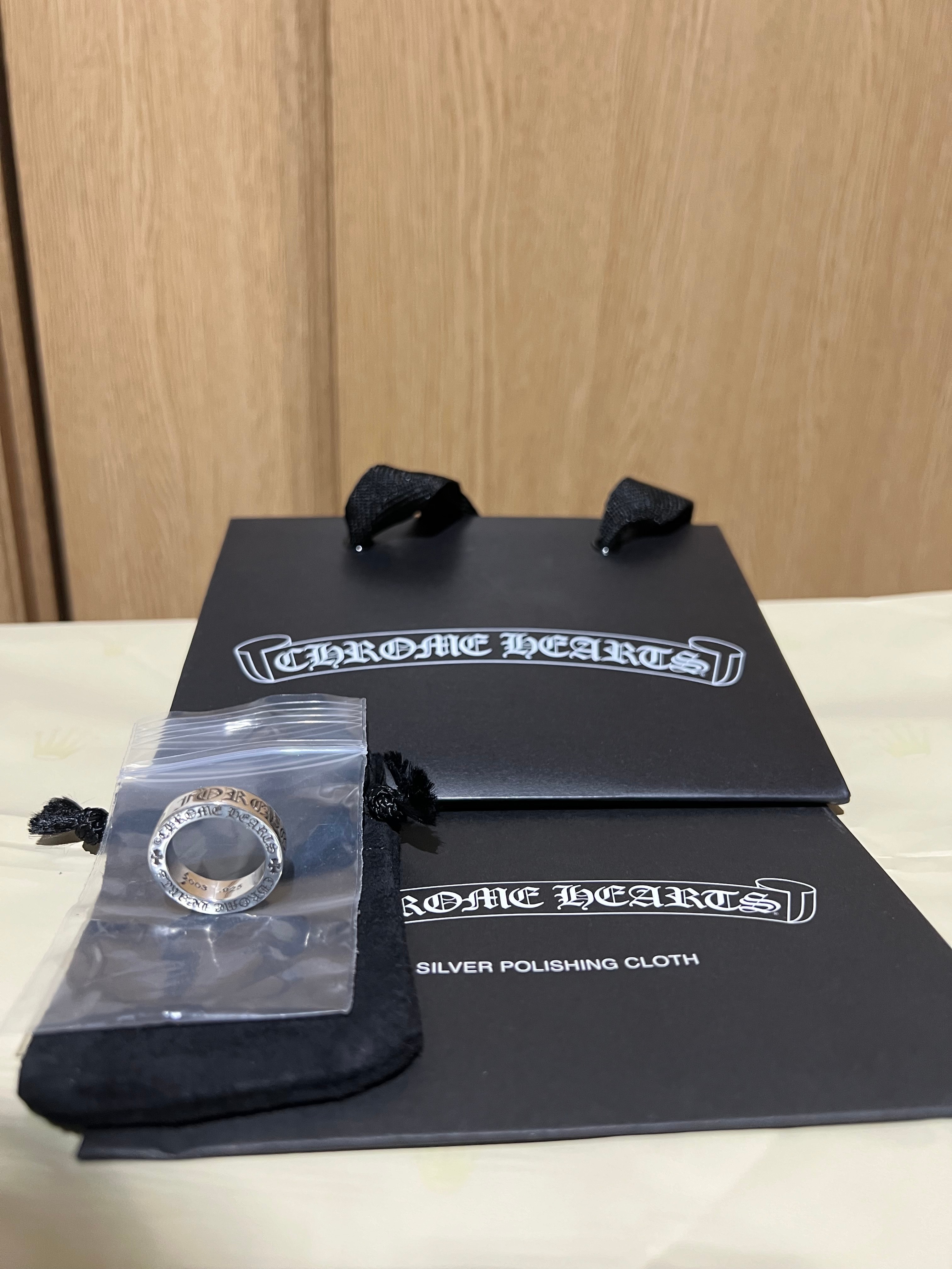 Chrome Hearts Spacer Ring 6mm CH Forever "Silver"