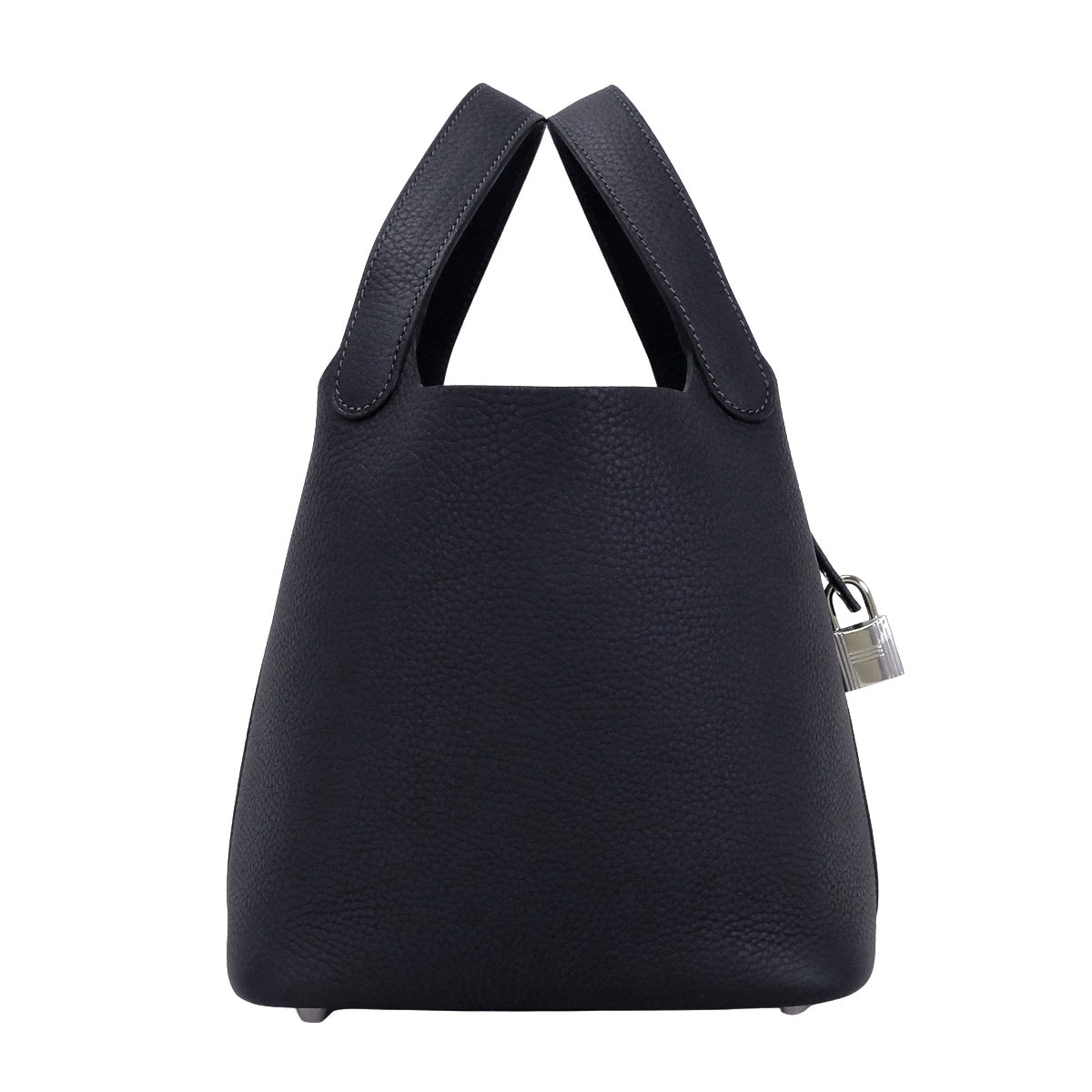 HERMES エルメス ハンドバッグ ピコタンロック 18 PM キャバン(カバン) トリヨンクレマンス シルバー金具 G刻印 新品