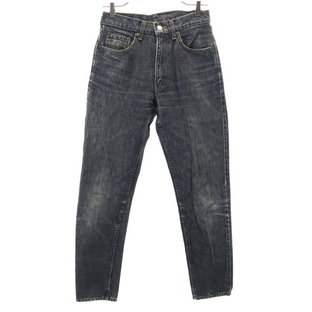 Levi's リーバイス 80s 603 日本製 後染め ブラック デニムパンツ W28 ブラック ジーンズ ボタンフライ