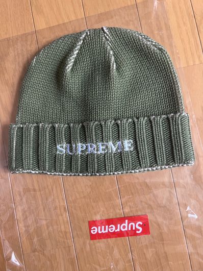 Supreme Overprint Beanie "Olive"