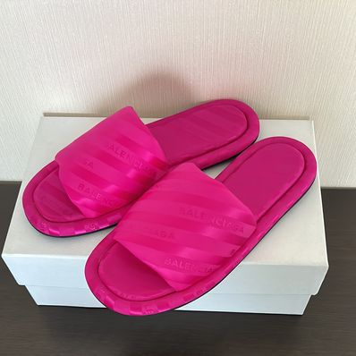 BLENCIAGA JACQUARD LOGO SANDAL