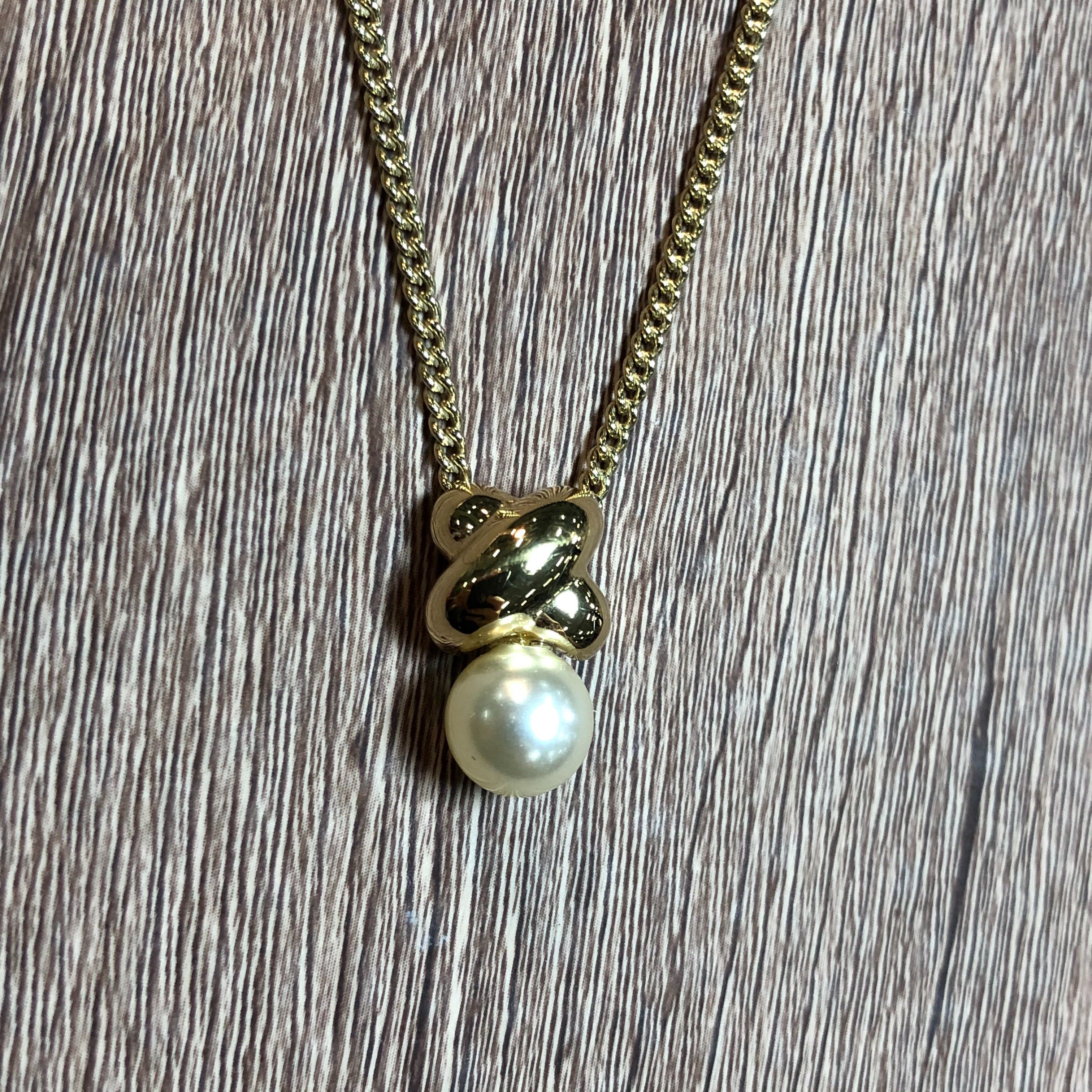 クリスチャン・ディオール パールネックレス 5.18g