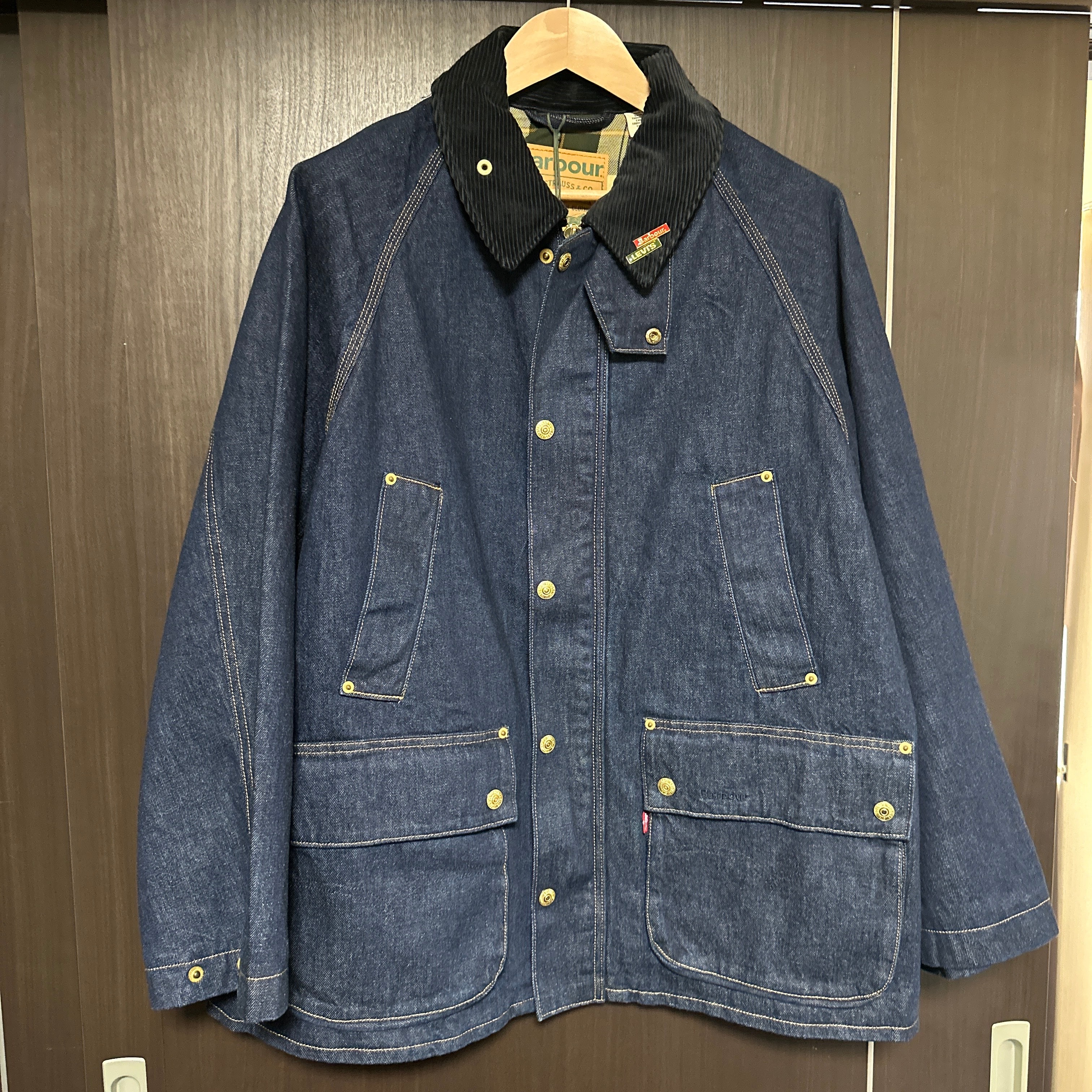 リーバイス x バブアー ビデイル デニム ジャケット "インディゴ"