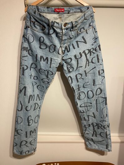 Supreme Black Ark Regular Jean "Blue"