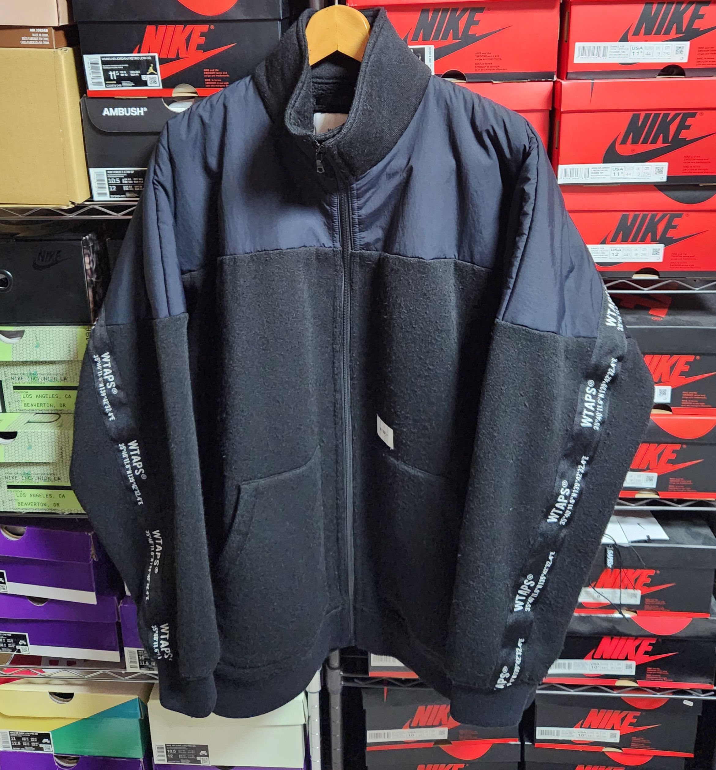 Wtaps Mercer / Jacket / Poac. Boa "Black"