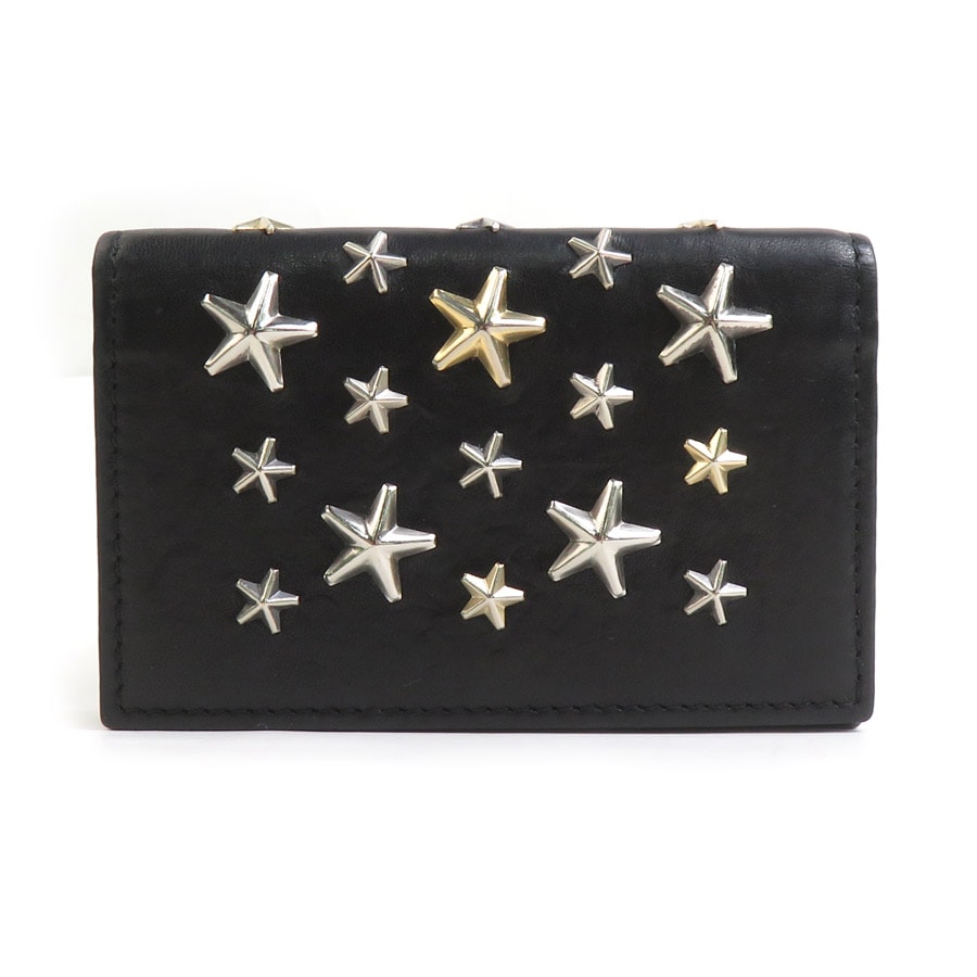 やや傷や汚れあり】ジミーチュウ JIMMY CHOO カードケース 名刺入れ