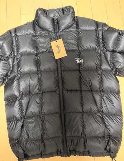 Stussy Midweight Puffer "Black"