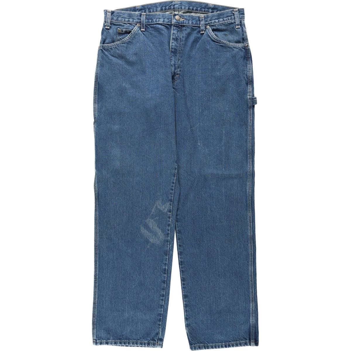 古着 ディッキーズ Dickies デニムペインターパンツ メンズw37相当/eaa664137