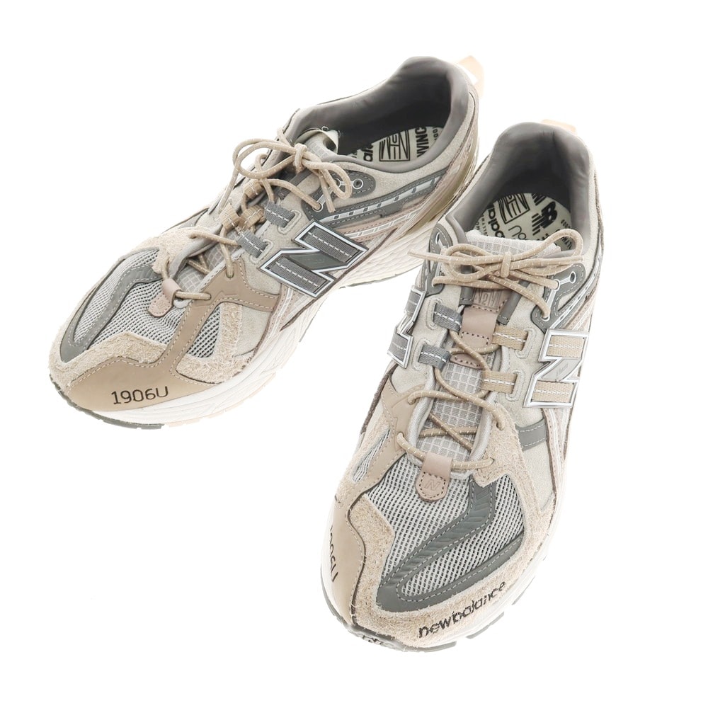 【中古】エヌハリウッド N.HOOLYWOOD ×NEW BALANCE 1906U スニーカー グレー【サイズ26】【メンズ】