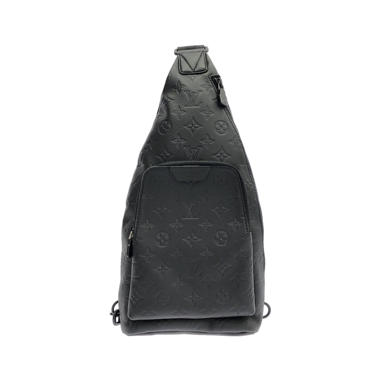 ルイヴィトン モノグラム シャドウ デュオ スリング バッグ M26730 リュックサック