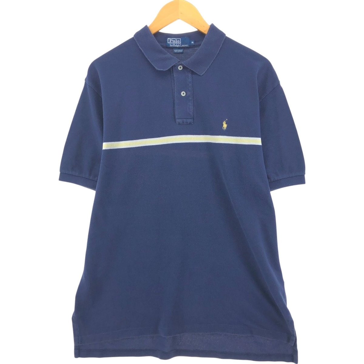 古着 ラルフローレン Ralph Lauren POLO by Ralph Lauren 半袖 ポロシャツ メンズXL相当/eaa560912