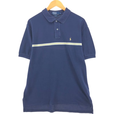 古着 ラルフローレン Ralph Lauren POLO by Ralph Lauren 半袖 ポロシャツ メンズXL相当/eaa560912