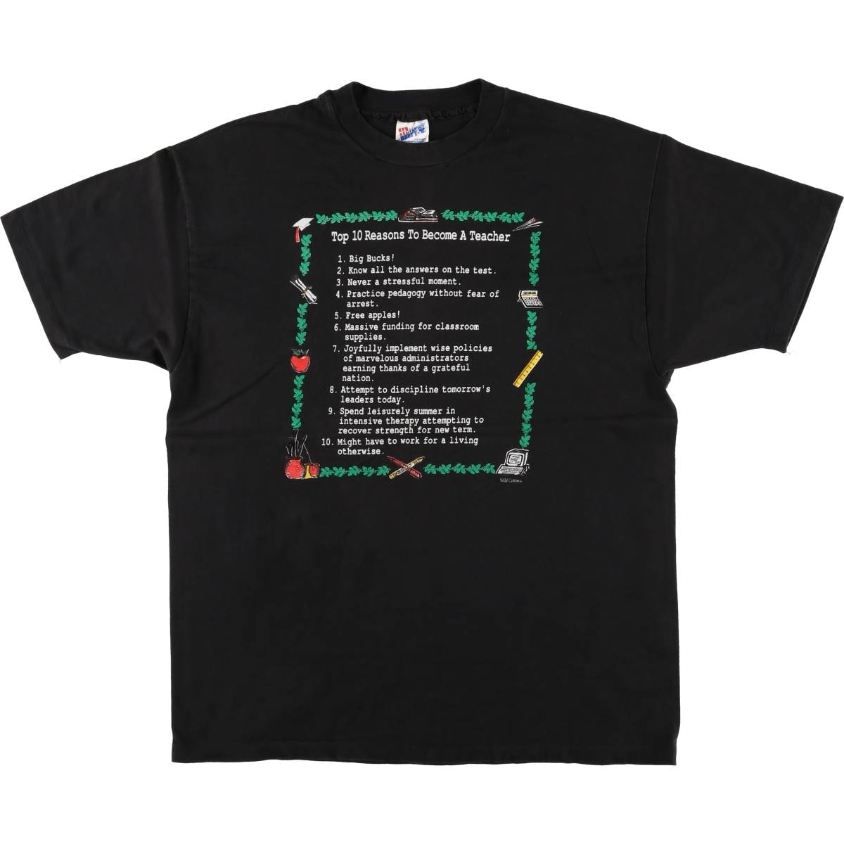 古着 90年代 ヘインズ Hanes BEEFY-T メッセージプリントTシャツ USA製 メンズXL相当 ヴィンテージ/eaa571747