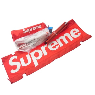 Supreme シュプリーム キャンプ用品 22SS Helinox Bench One Red ヘリノックス ベンチ ワン 折り畳み 椅子 レッド系【中古】