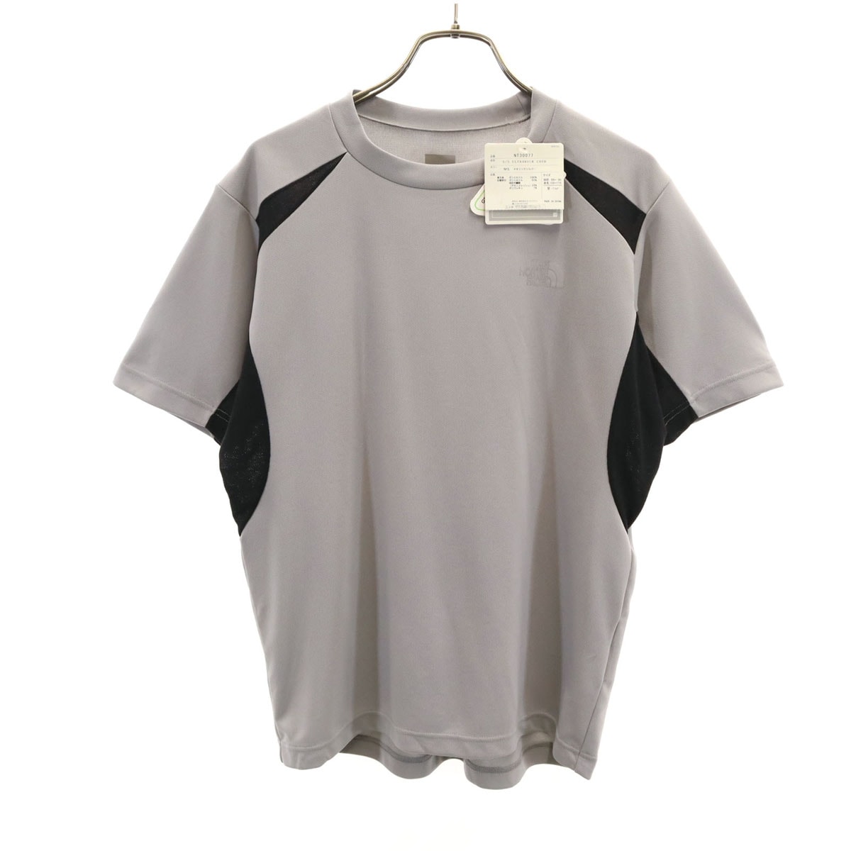 THE NORTH FACE ノースフェイス 未使用 半袖 ウルトラウィック Tシャツ M グレー NT30077 アウトドア