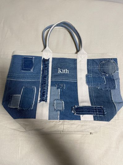 Kith Patchwork Tote "Indigo"