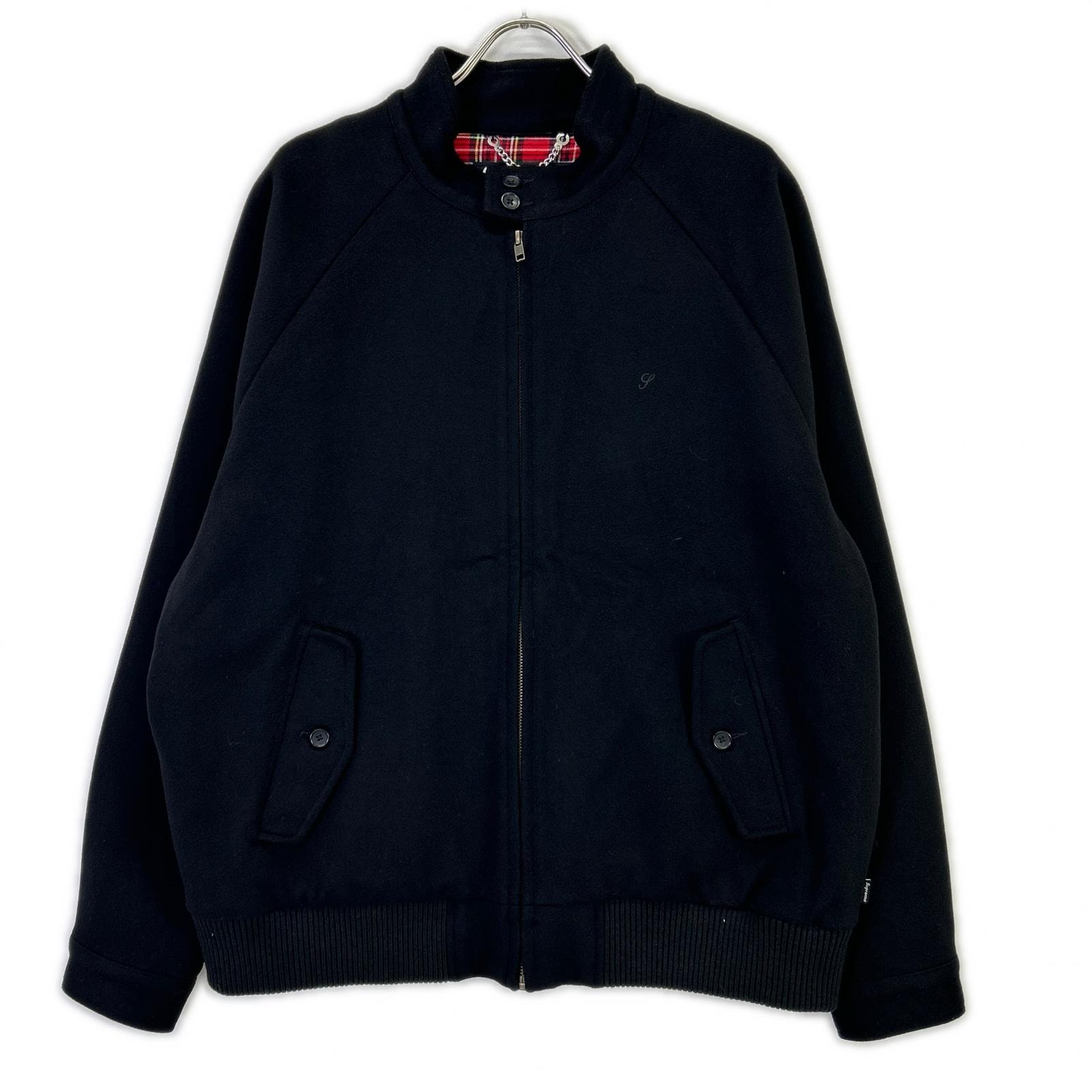 シュプリーム 19AW ×LORO PIANA  Wool Harrington Jacket X L