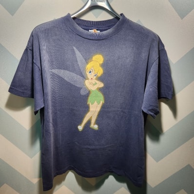 SAINT Mxxxxxx x Disney DSN SS T-Shirt Tinker Bell "Navy"
