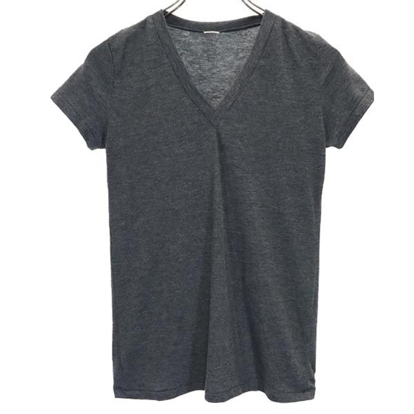Ron Herman ロンハーマン 半袖 Vネック Tシャツ XS グレー系