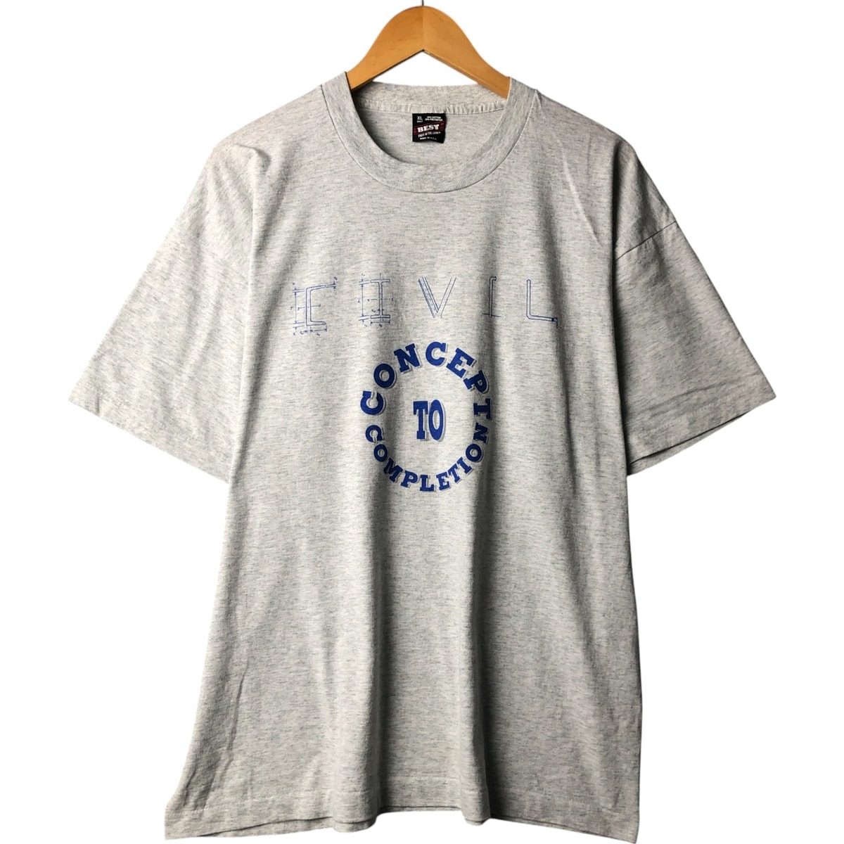 古着 90年代 フルーツオブザルーム FRUIT OF THE LOOM カレッジTシャツ USA製 メンズXL相当 ヴィンテージ/eaa565745