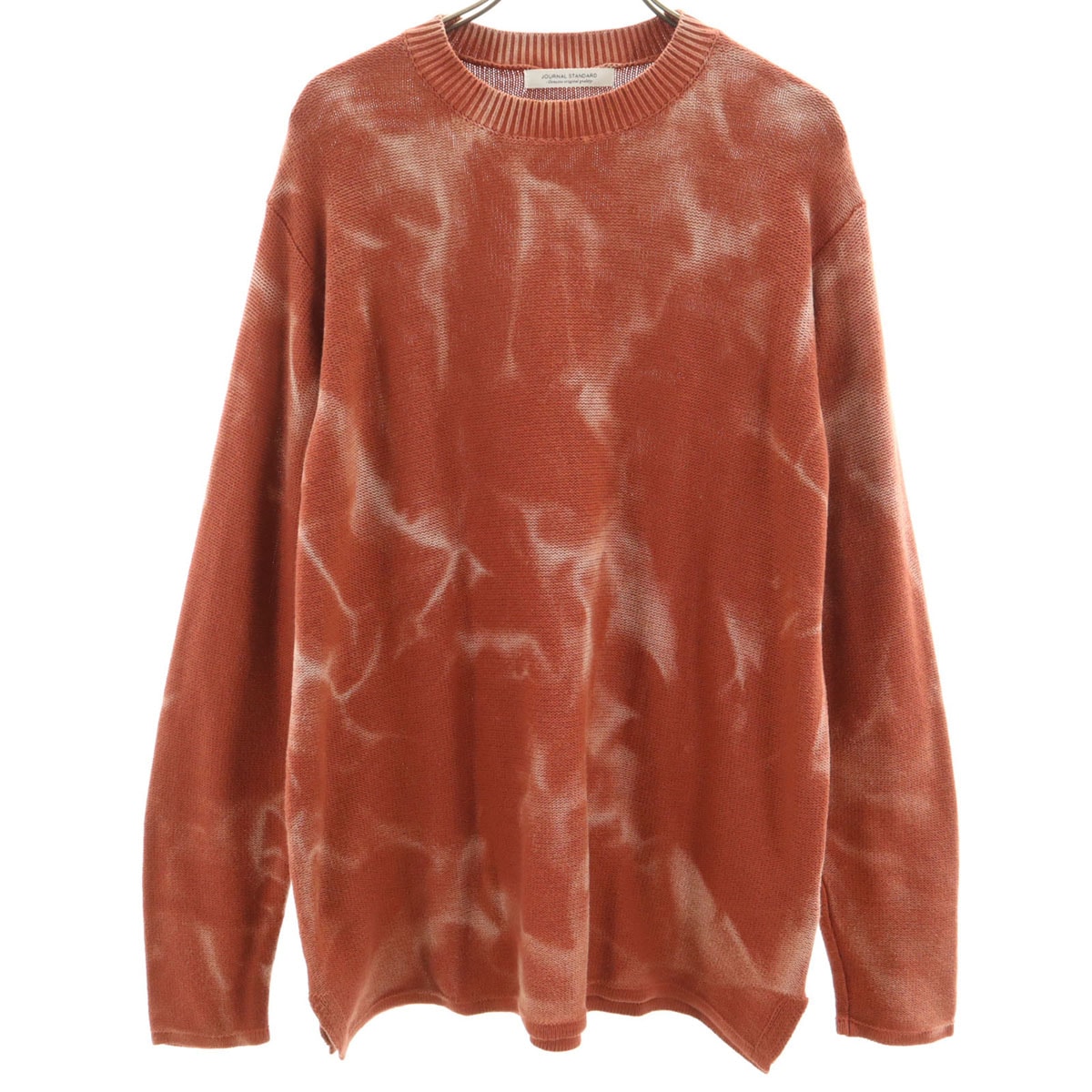 JOURNAL STANDARD ジャーナルスタンダード タイダイ柄 長袖 ニット M ブラウン セーター