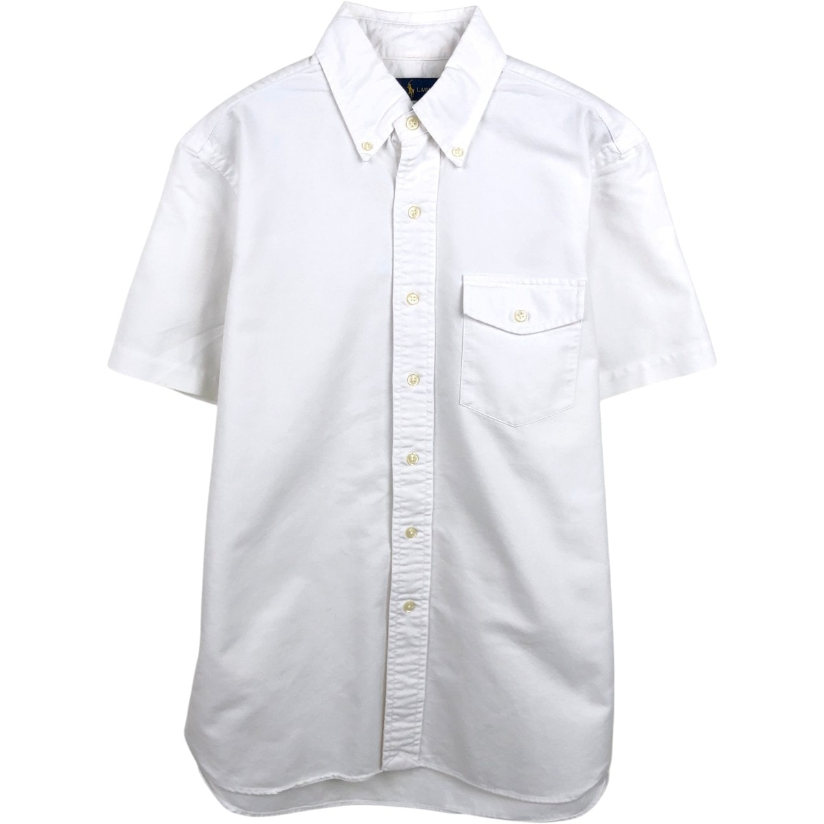 古着 ラルフローレン Ralph Lauren RALPH LAUREN CLASSIC FIT 半袖 ボタンダウンシャツ メンズS相当/eaa668675