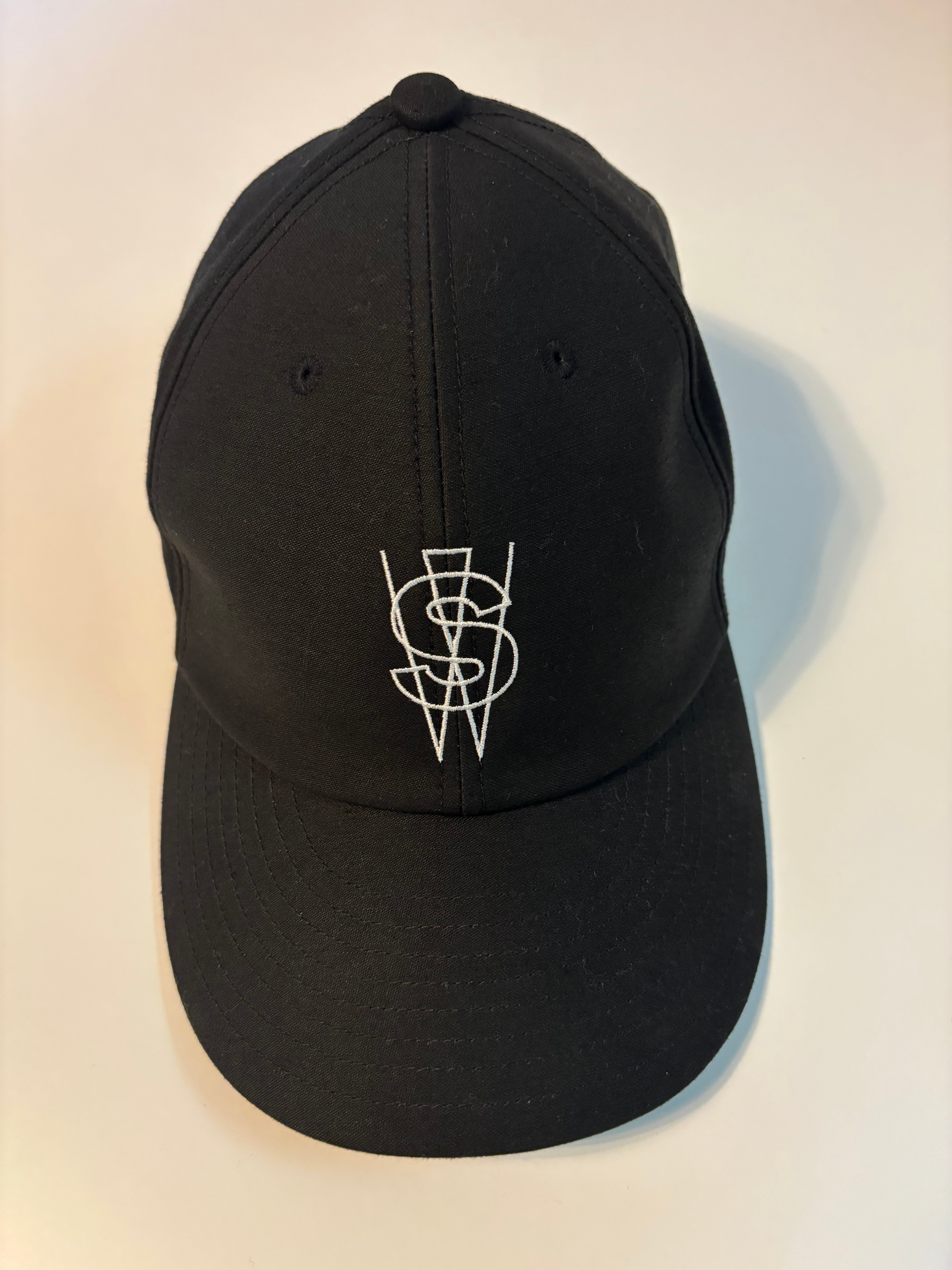 WTAPS x sacai Cotton Back Satin Cap 02 / Cap / Cotton Back Satin "Black"