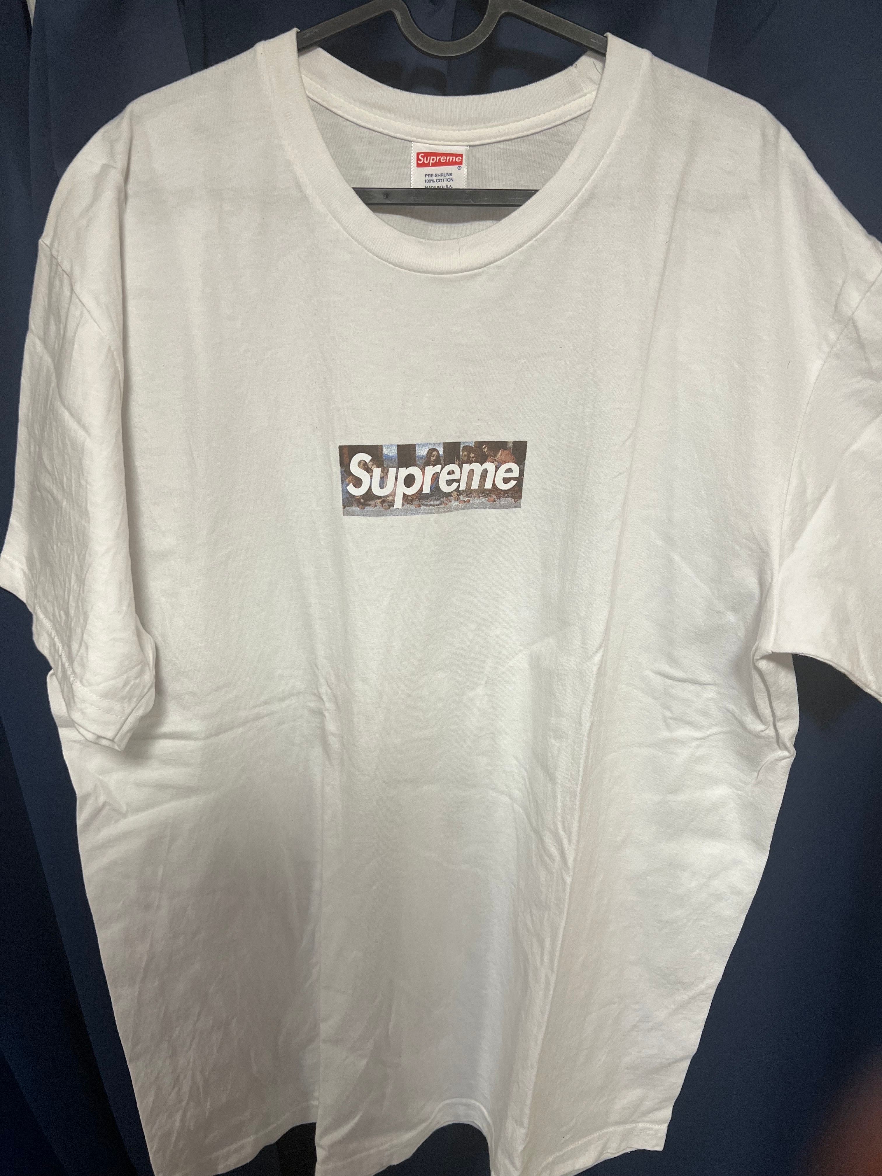 Supreme Milan Box Logo Tee Milan Only "White"